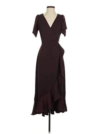 Pre-owned Chelsea28 Cocktail Dress In Burgundy