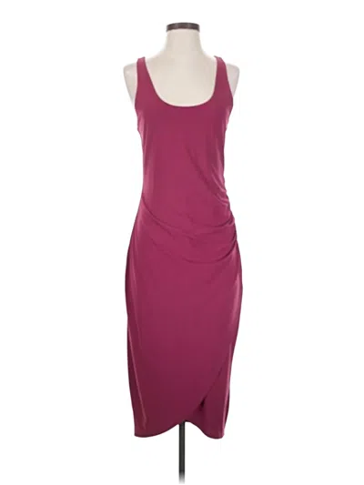 Pre-owned Chelsea28 Cocktail Dress In Burgundy