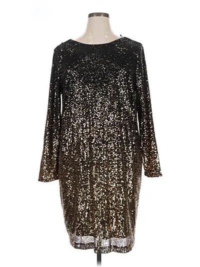 Pre-owned Chelsea28 Cocktail Dress In Gold