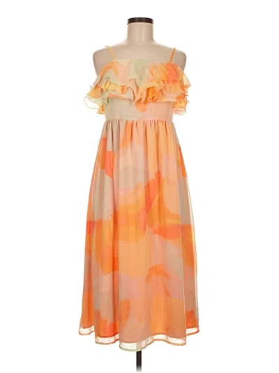 Pre-owned Chelsea28 Cocktail Dress In Orange