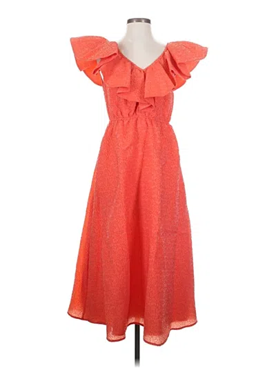 Pre-owned Chelsea28 Cocktail Dress In Orange