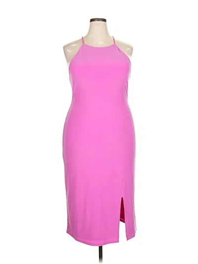 Pre-owned Chelsea28 Cocktail Dress In Pink