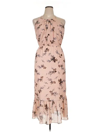 Pre-owned Chelsea28 Cocktail Dress In Tan