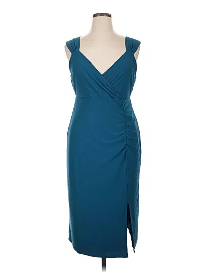 Pre-owned Chelsea28 Cocktail Dress In Teal