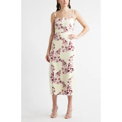 Chelsea28 Column Cocktail Dress In White