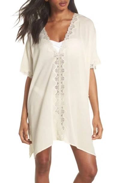Chelsea28 Cover-up Tunic In Ivory Egret