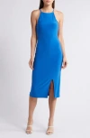 CHELSEA28 CHELSEA28 CROSSBACK HALTER DRESS