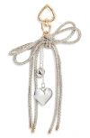 Chelsea28 Crystal Bow Bag Charm In Multi