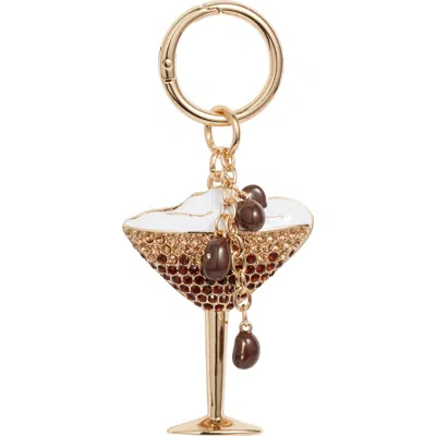 Chelsea28 Espresso Martini Bag Charm In Gold