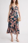 Chelsea28 Faux Wrap Midi Dress