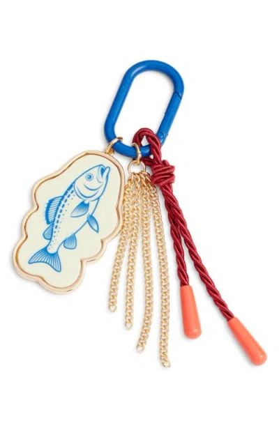 Chelsea28 Fish Cluster Bag Charm In Multi