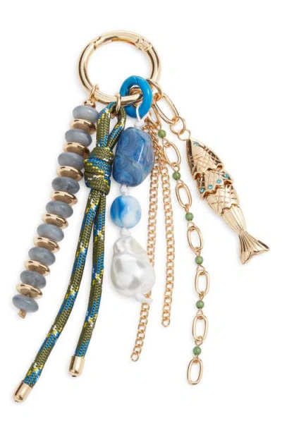 Chelsea28 Fish Cluster Beaded Bag Charm In Multi