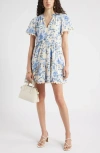 Chelsea28 Floral Print Minidress