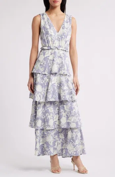 Chelsea28 Floral Tiered Maxi Dress In Multi