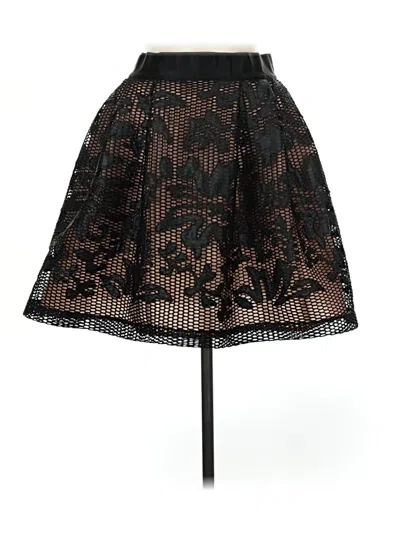 Pre-owned Chelsea28 Formal Skirt In Black