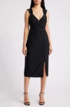 Chelsea28 Gathered Jersey Dress