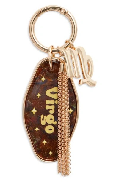 Chelsea28 Horoscope Bag Charm In Gold