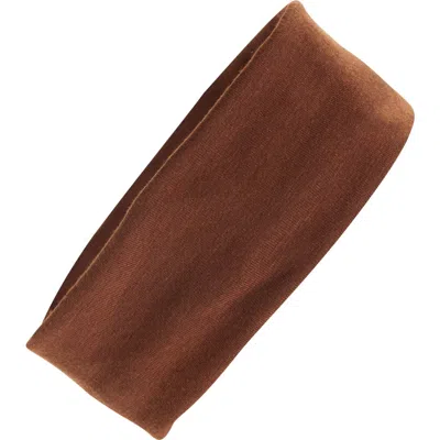 Chelsea28 Jersey Headwrap In Brown