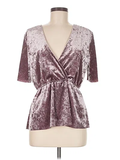 Pre-owned Chelsea28 Kimono In Burgundy