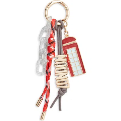 Chelsea28 London Travel Bag Charm In Multi