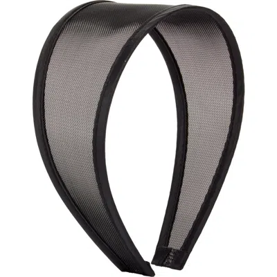Chelsea28 Mesh Headband In Black