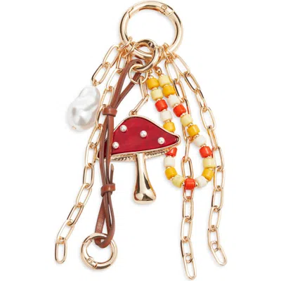 Chelsea28 Mushroom Bag Charm In Multi