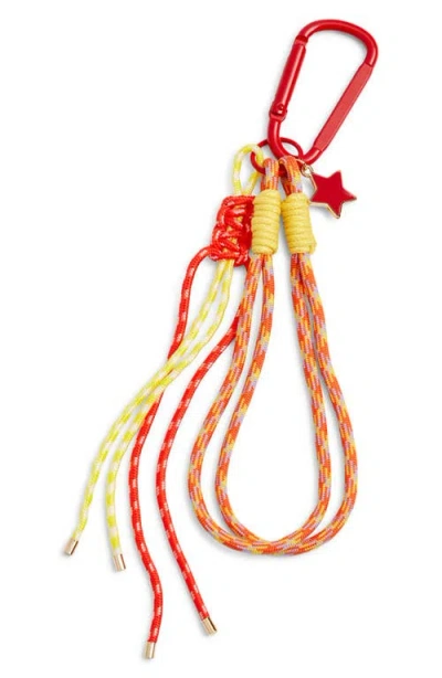 Chelsea28 Paracord Bag Charm In Red