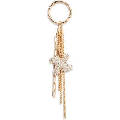 Chelsea28 Pavé Crystal Inital Bag Charm In Gold