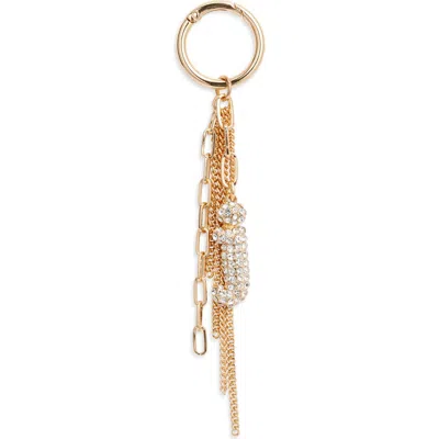 Chelsea28 Pavé Crystal Inital Bag Charm In Gold