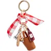 Chelsea28 Picnic Basket Bag Charm In Brown