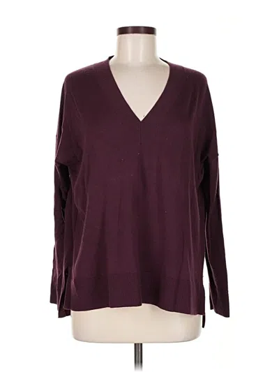 Pre-owned Chelsea28 Pullover Sweater In Burgundy