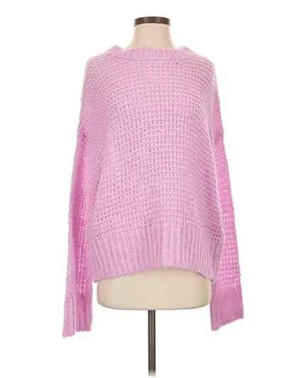 Pre-owned Chelsea28 Pullover Sweater In Pink
