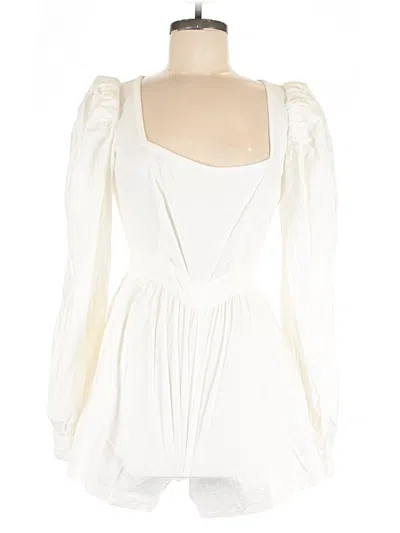 Pre-owned Chelsea28 Romper In White