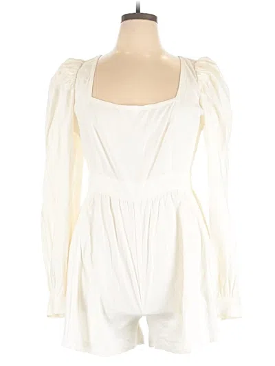 Pre-owned Chelsea28 Romper In White