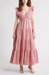 Chelsea28 Ruffle Maxi Dress