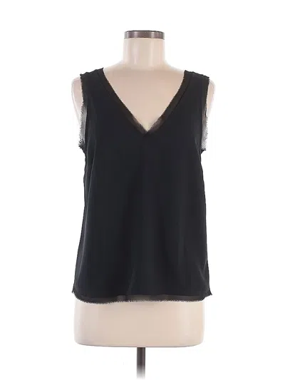 Pre-owned Chelsea28 Sleeveless Blouse In Black