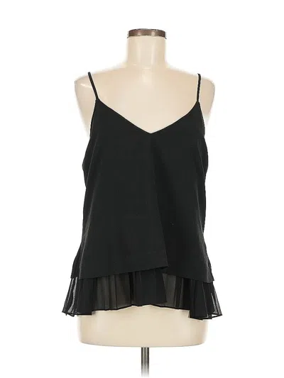 Pre-owned Chelsea28 Sleeveless Blouse In Black