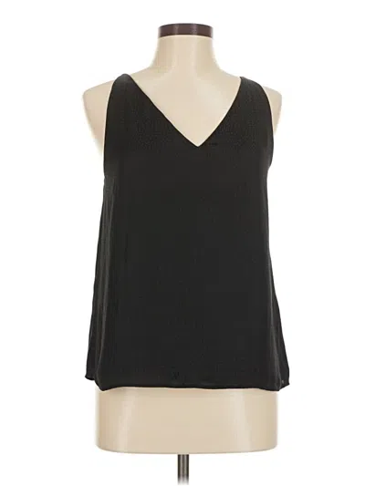 Pre-owned Chelsea28 Sleeveless Blouse In Black