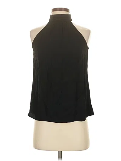 Pre-owned Chelsea28 Sleeveless Blouse In Black