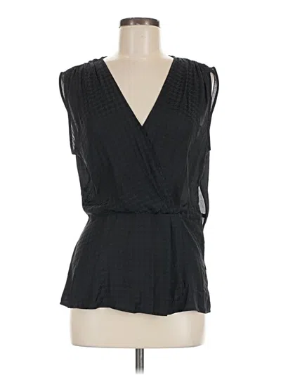 Pre-owned Chelsea28 Sleeveless Blouse In Black