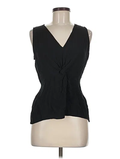 Pre-owned Chelsea28 Sleeveless Blouse In Black