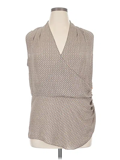 Pre-owned Chelsea28 Sleeveless Blouse In Gray