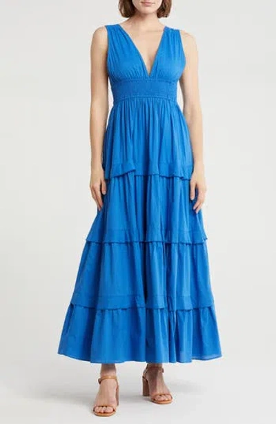 Chelsea28 Sleeveless Tiered Cotton Maxi Dress