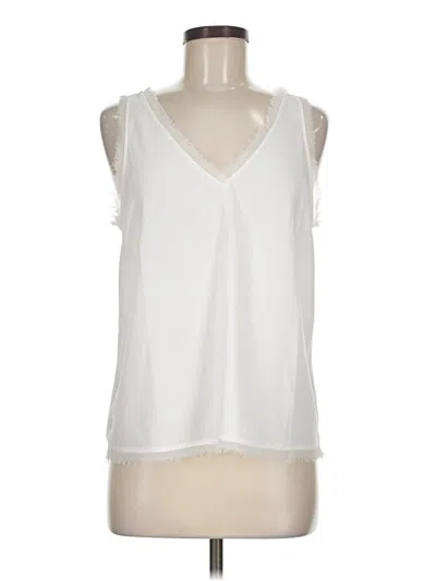Pre-owned Chelsea28 Sleeveless T-shirt In Ivory