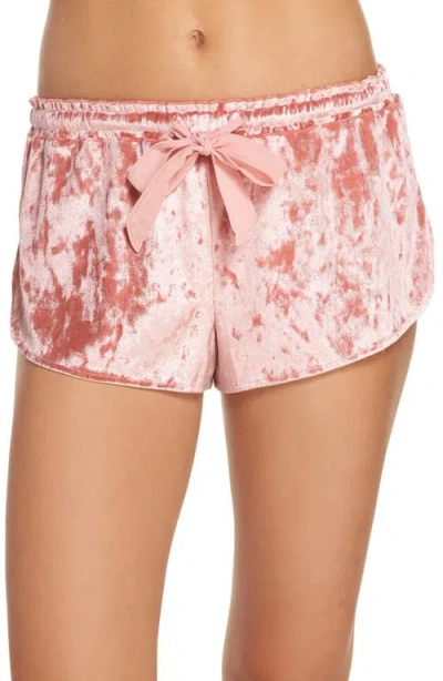 Chelsea28 Starry Night Velvet Pajama Shorts