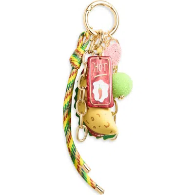 Chelsea28 Taco Bag Charm In Pink