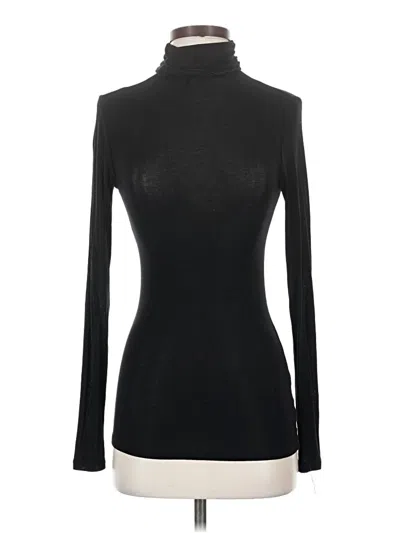 Pre-owned Chelsea28 Turtleneck Sweater In Black