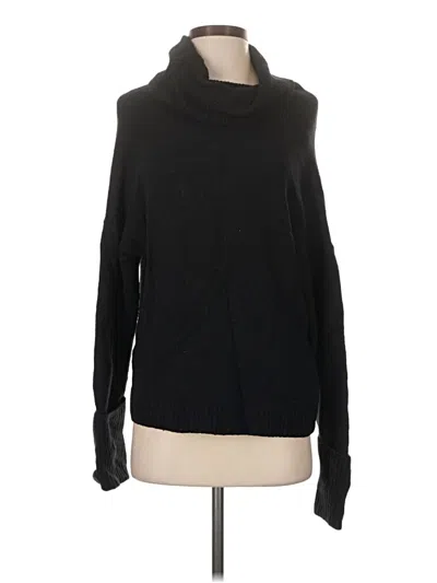 Pre-owned Chelsea28 Turtleneck Sweater In Black