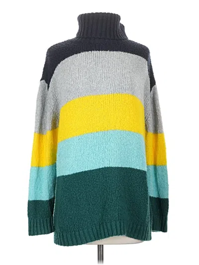 Pre-owned Chelsea28 Turtleneck Sweater In Blue