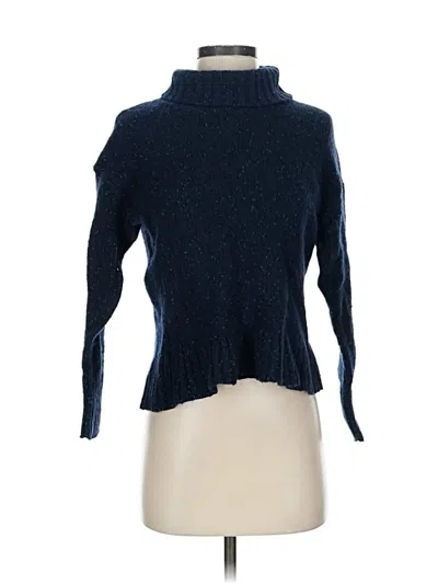 Pre-owned Chelsea28 Turtleneck Sweater In Blue